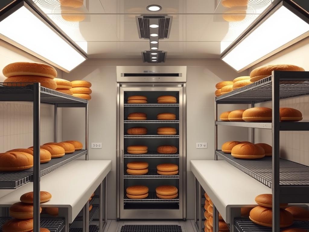 alkin cooler bakery Lighting and Shelving фото