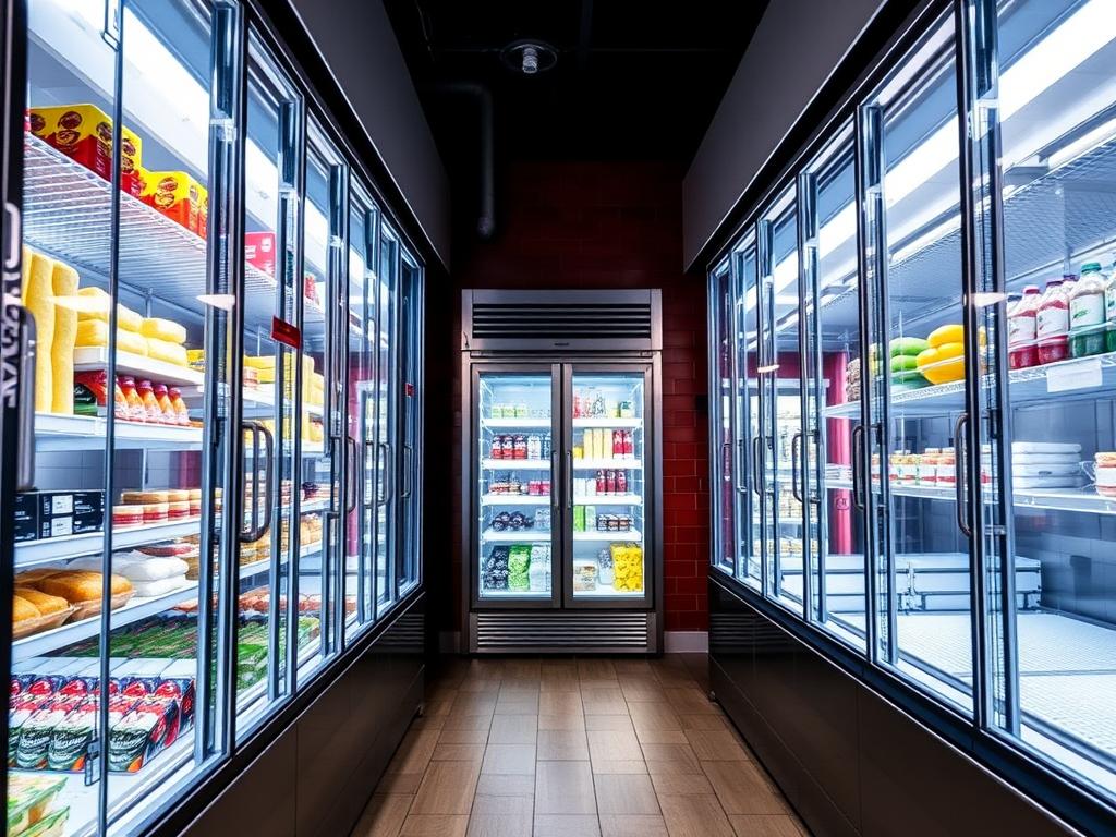 alkin cooler fast food #FastFoodCleanliness #KitchenEfficiency #WalkInCoolerTips #FoodSafety #RestaurantDesign #KitchenUpgrade #FoodServiceSolutions #FreshnessMatters фото