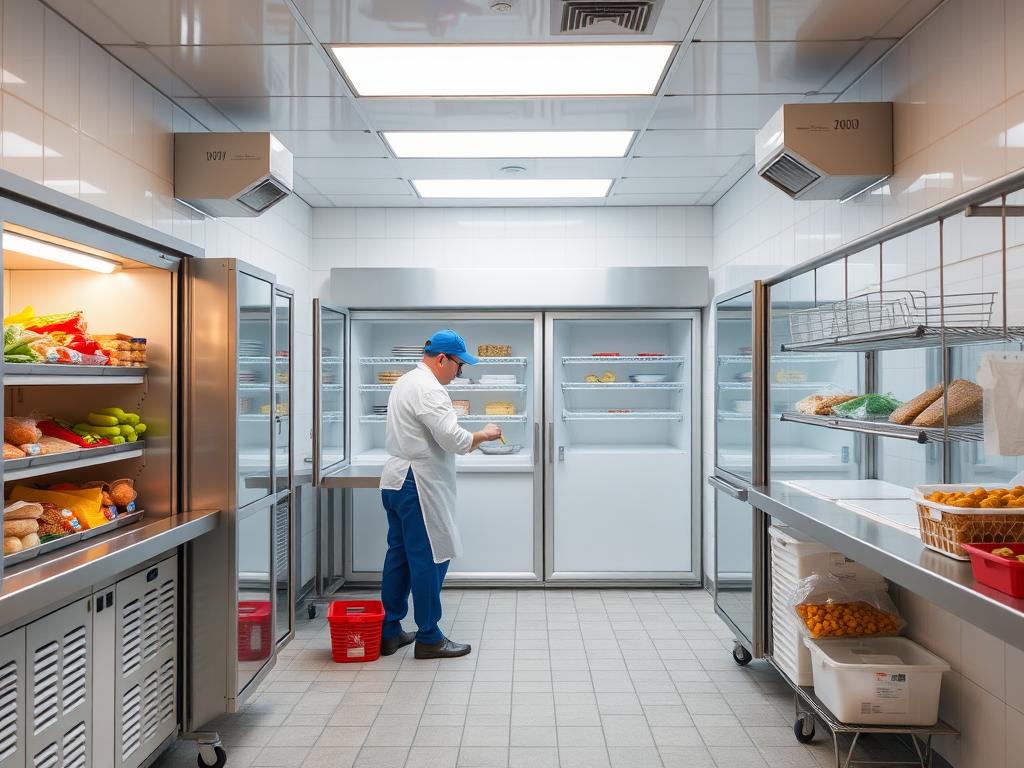 alkin freezer fast food Site Preparation фото