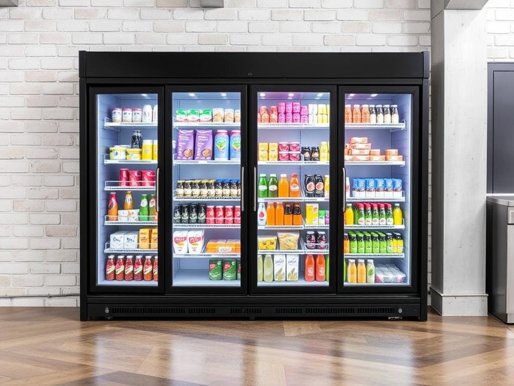 alkin freezer juice bar Size and Capacity фото