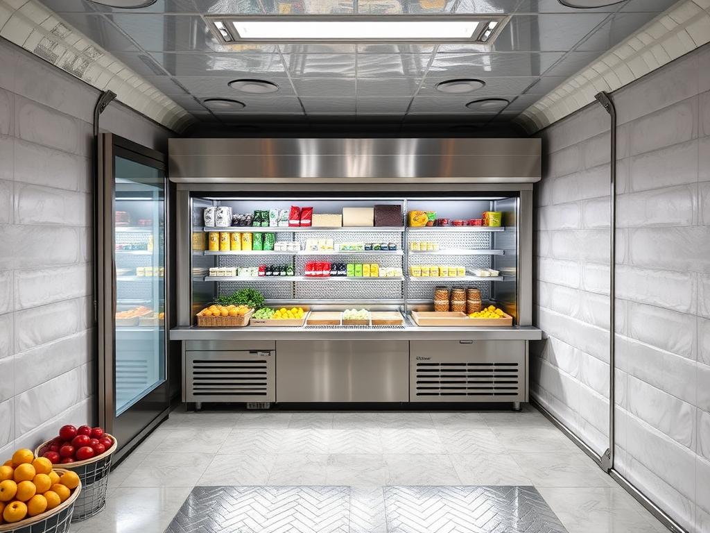alkin freezer juice bar Material and Insulation фото